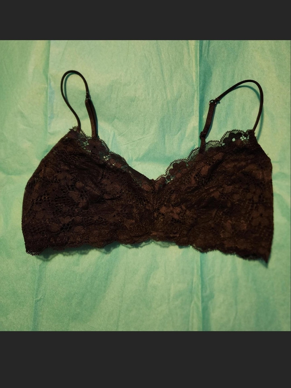 Honeydew Intimates Black Lace Bralette